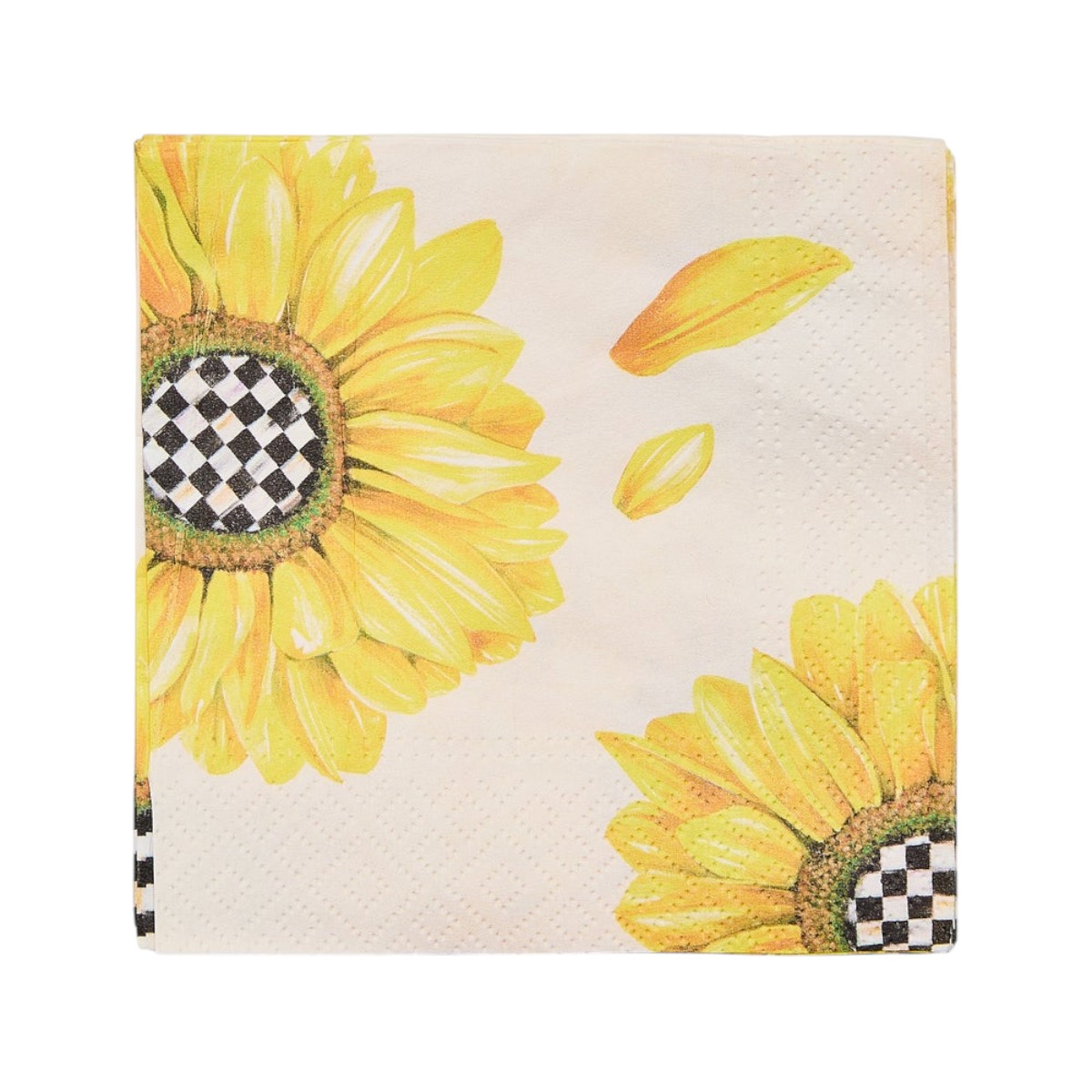 MacKenzie-Childs Cocktail Paper Napkins, Sunflower