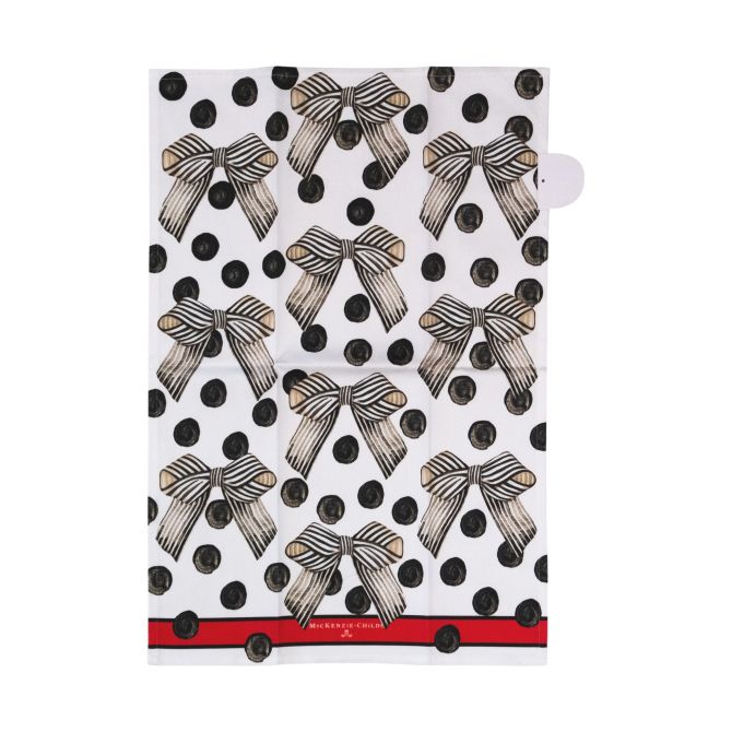 MacKenzie-Childs Pretty As A Bow Tea Towel