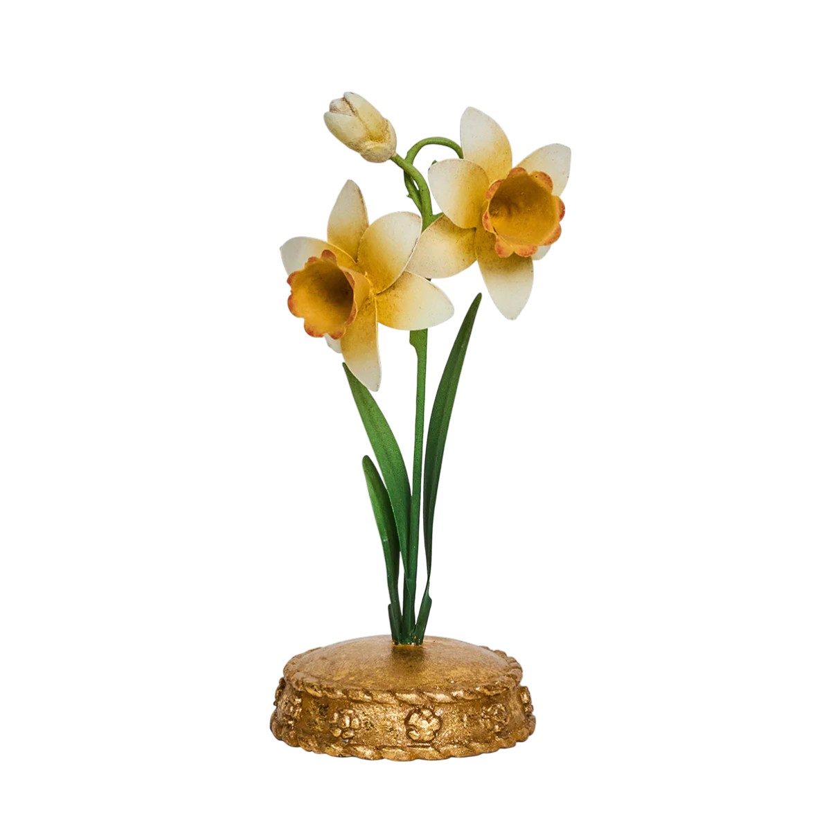 Juliska Meadow Walk Daffodil Place Card Holder, Yellow