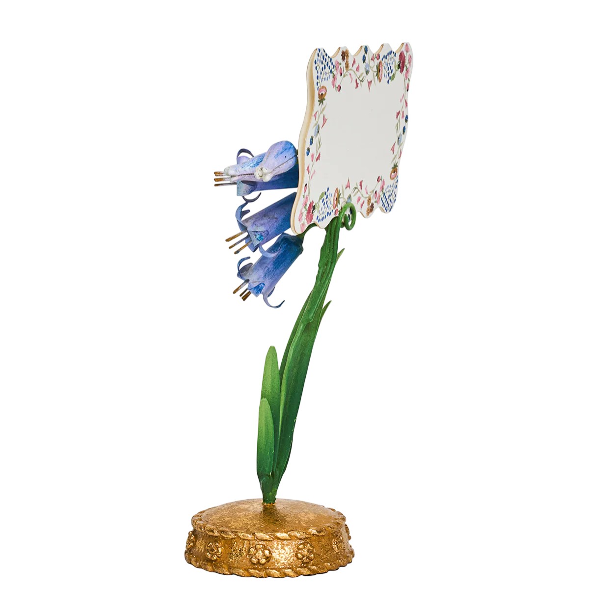 Juliska Meadow Walk Bluebell Place Card Holder, Chambray
