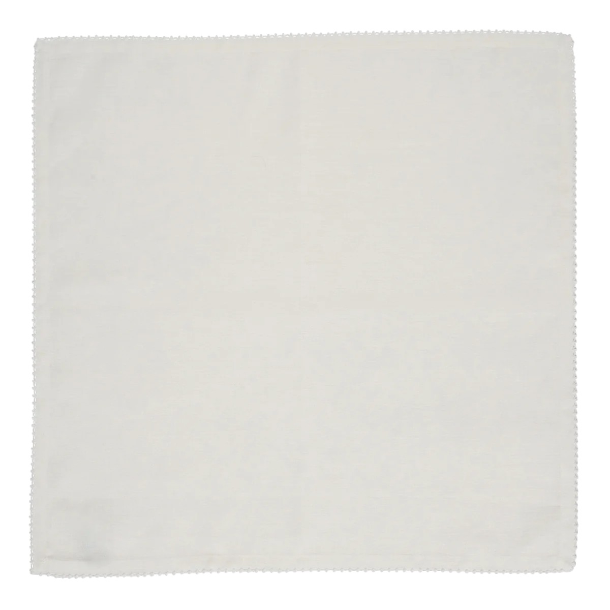 Juliska Berry Scallop Set of 4 Napkins, White