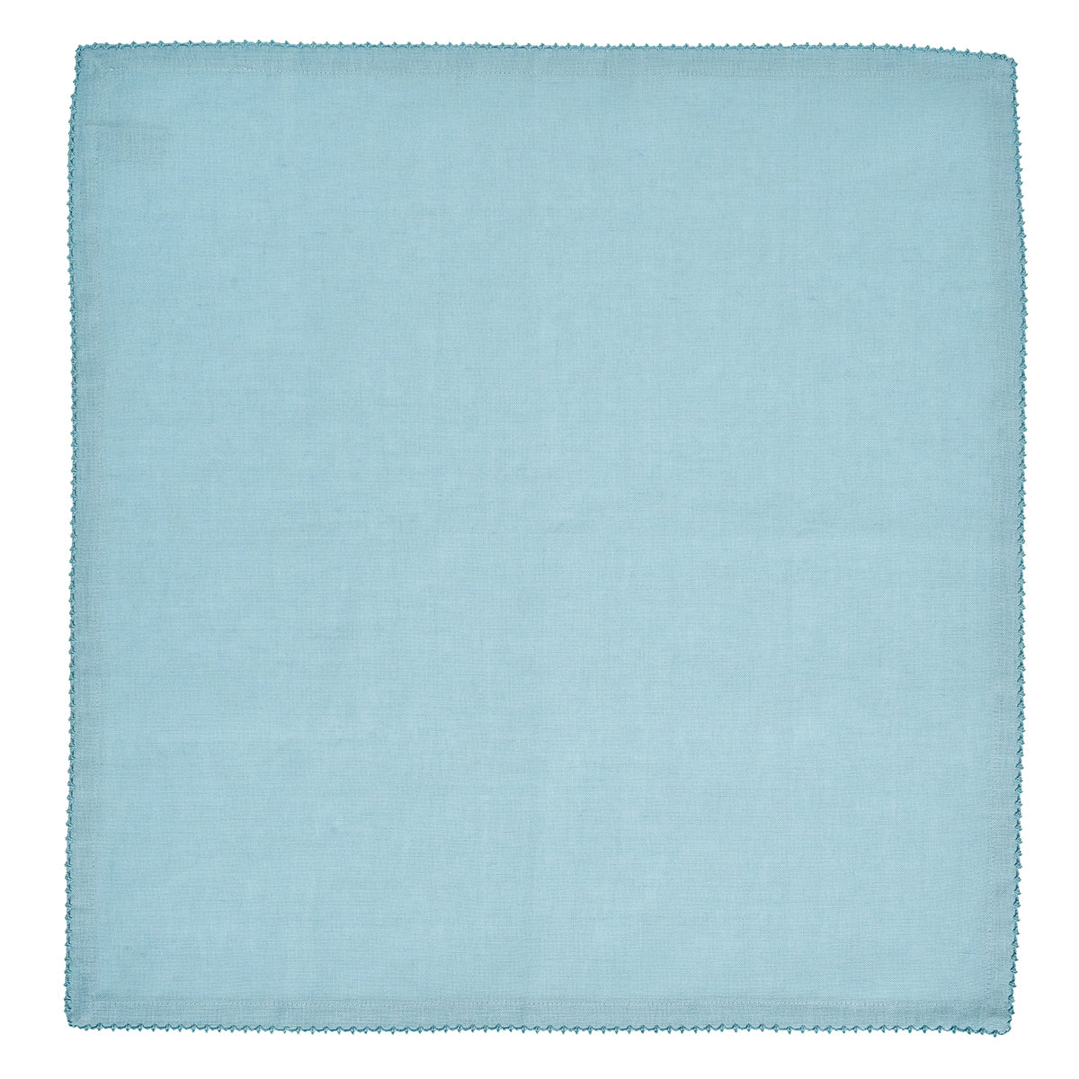 Juliska Berry Scallop Set of 4 Napkins, Light Blue