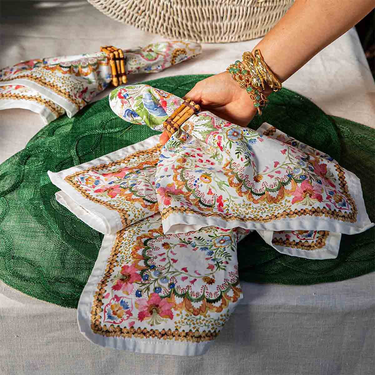 Juliska Sofia Set of 4 Napkins