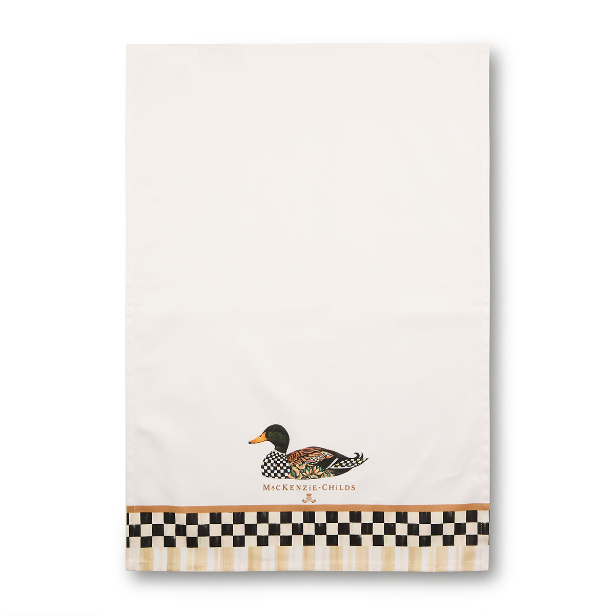 MacKenzie-Childs Mallard Printed Dish Towel