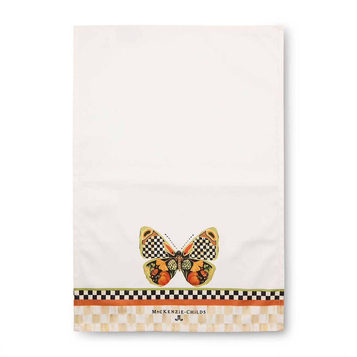MacKenzie-Childs Harvest Moth Printed Dish Towel