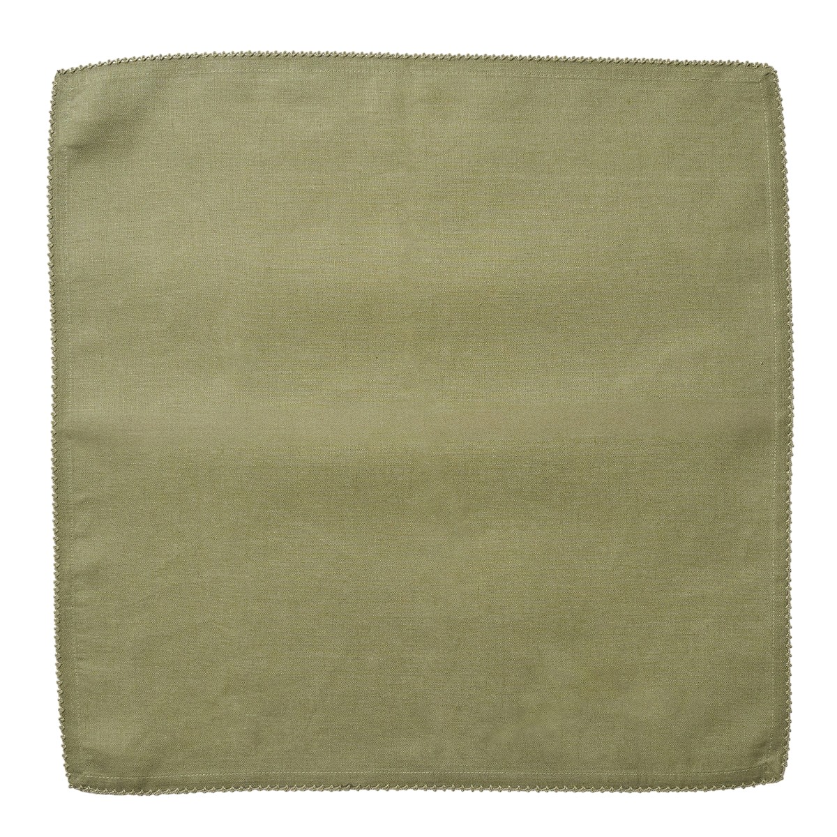 Juliska Berry Scallop Set of 4 Napkins, Sage