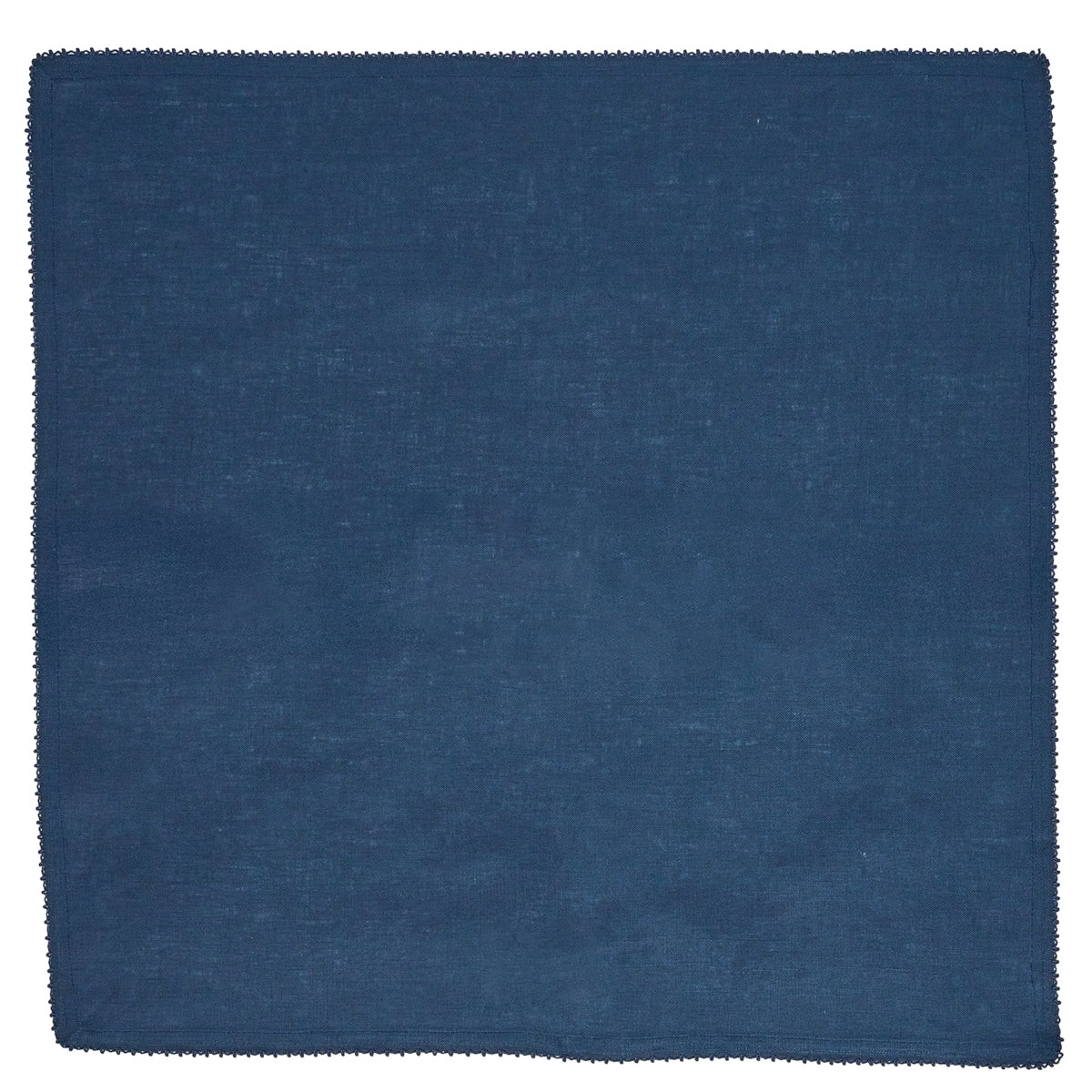 Juliska Berry Scallop Set of 4 Napkins, Navy