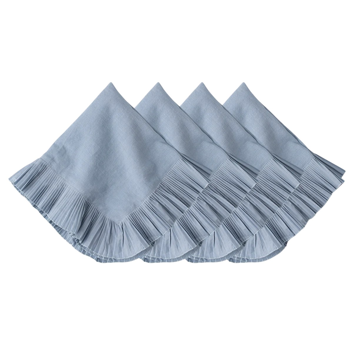 Juliska Mademoiselle Napkins, Set of 4 in Chambray