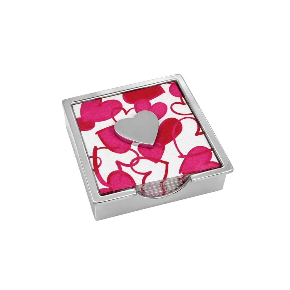 Mariposa Classic Heart Signature Napkin Box Set