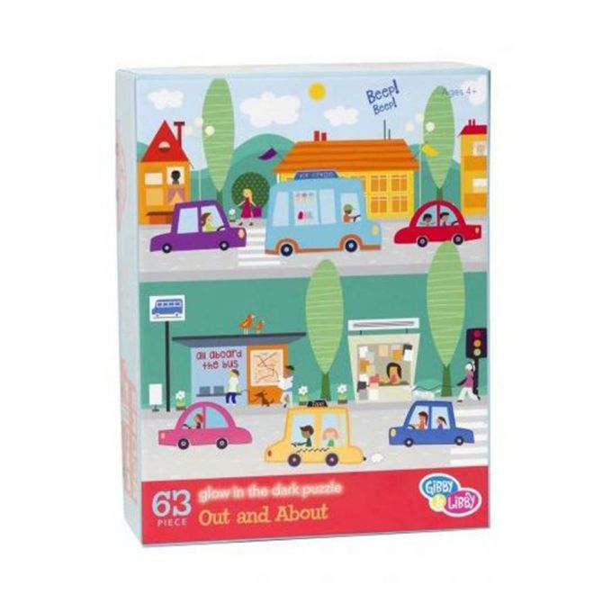 C.R. Gibson Out and About Puzzle, 63 pc