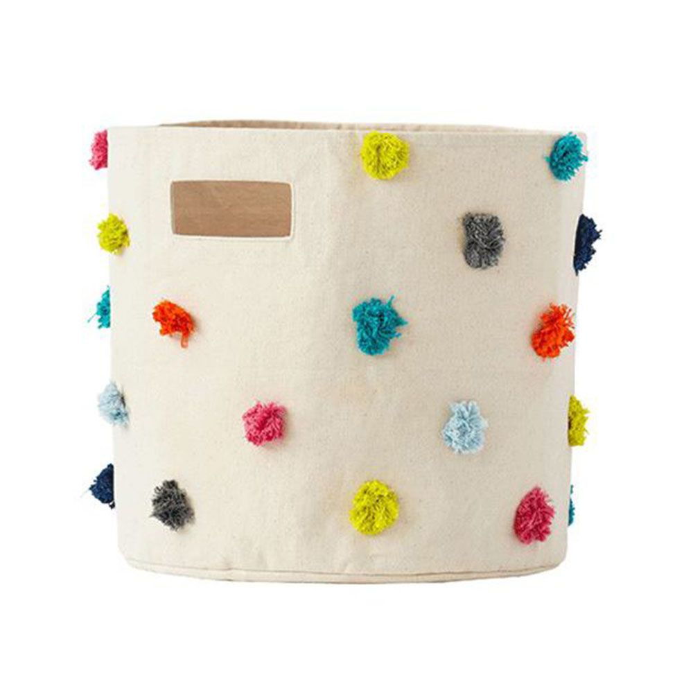 Pehr & Petit Pehr Pom Pom Bin, Multicolor PPBM Borsheims