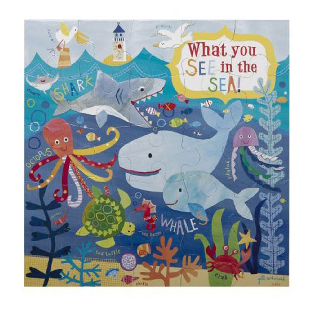 C.R. Gibson Sea Puzzle, 25 pc