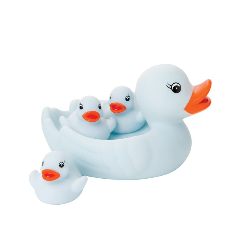 Elegant Baby Blue Duck Bath Set 40616 Borsheims
