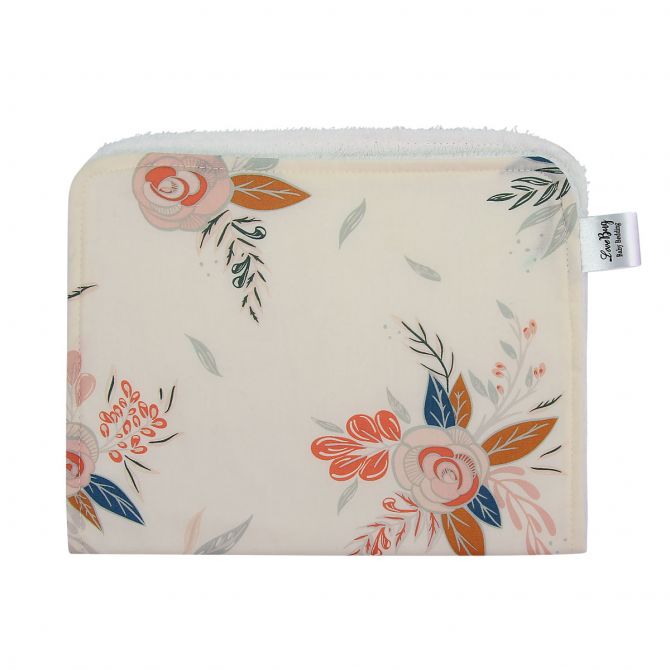 Love Bug Clementine Burp Cloth