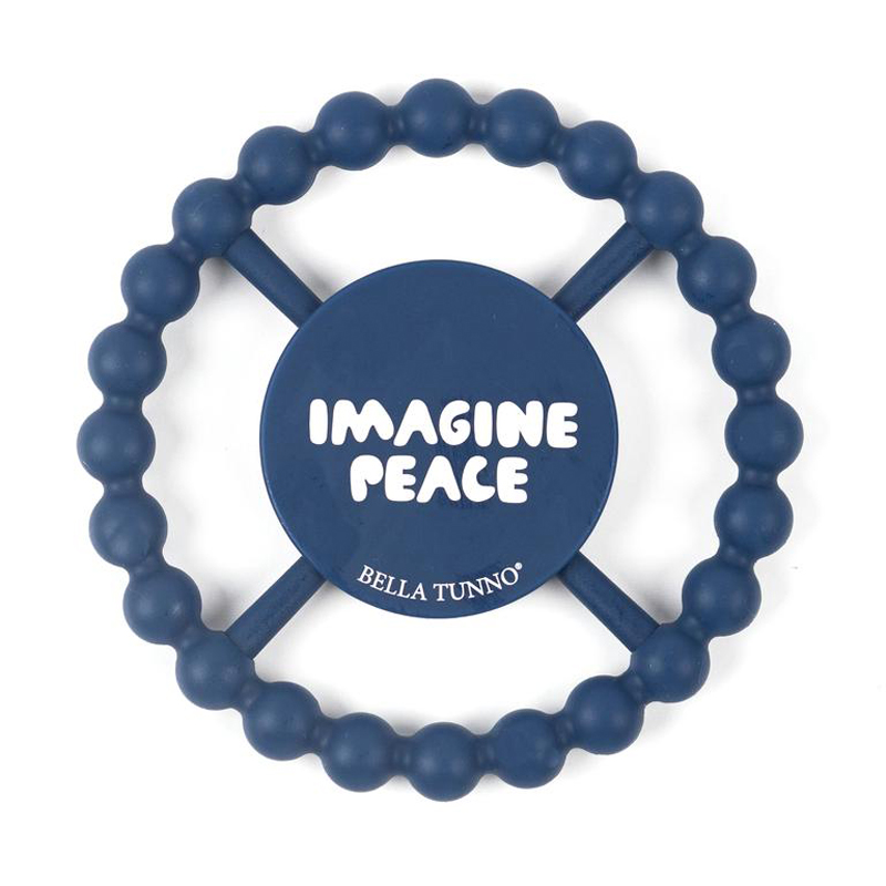 Bella Tunno Imagine Peace Baby Teething Ring