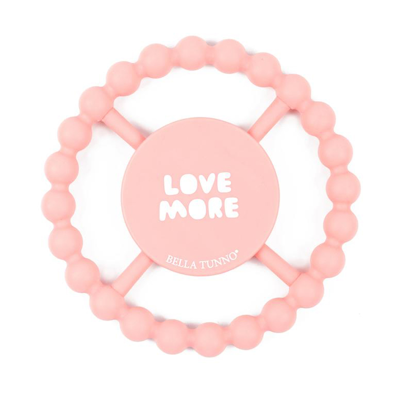 Bella Tunno Pink Baby Teething Ring