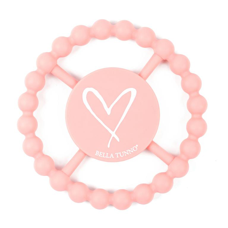Bella Tunno Pink Baby Teething Ring