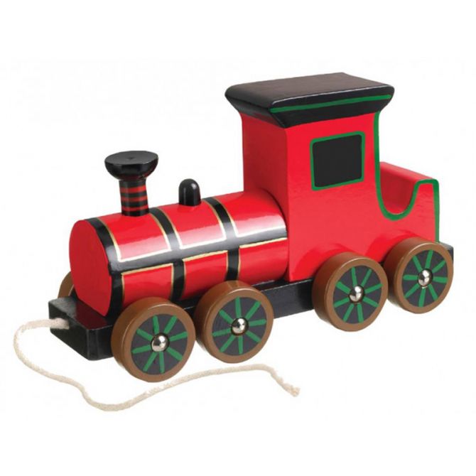 Orange Tree Toys Steam Train Pull Along