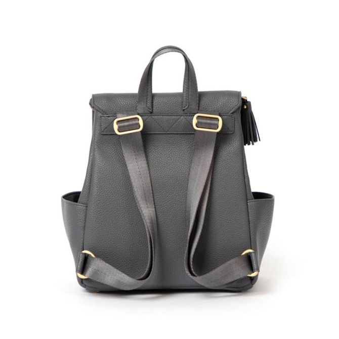 Freshly Picked Mini Classic Diaper Bag, Charcoal DBMCCHARCL