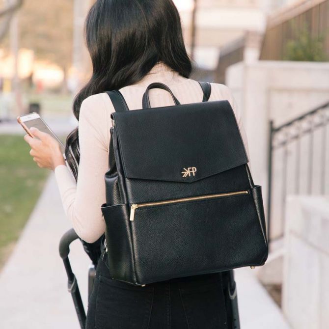 Ebony classic diaper sales bag