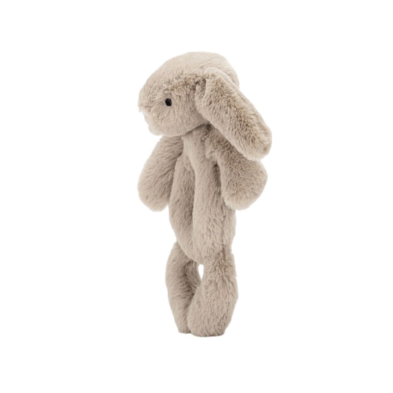 Jellycat Bashful Bunny Ring Rattle, Beige