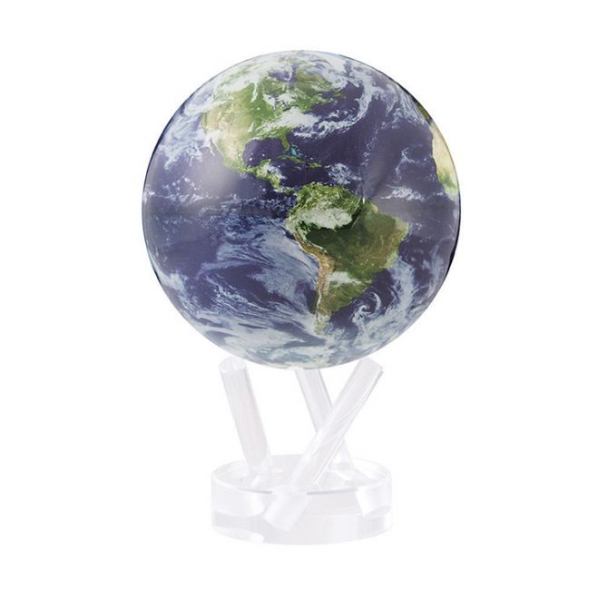 Mova Satellite View with Cloud Cover Globe, 4.5"