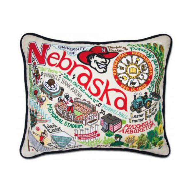 Catstudio University of Nebraska Pillow