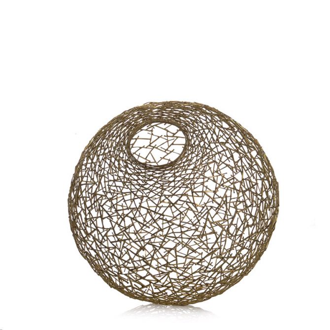 Michael Aram Thatch Ball, Medium