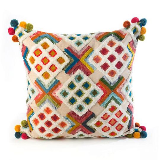 Mackenzie Childs Bukhara Pillow Borsheims