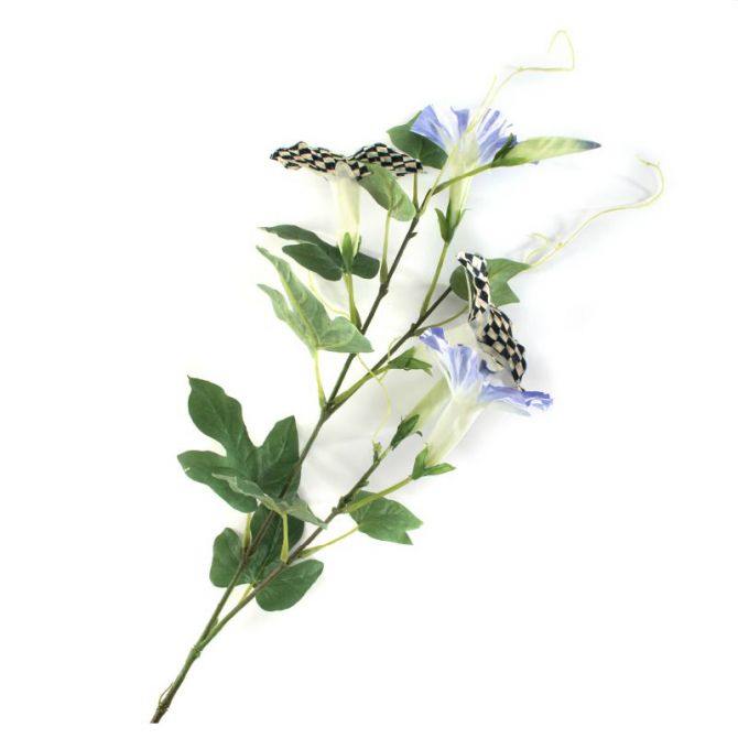 MacKenzie-Childs Courtly Check Morning Glory, Spray Blue