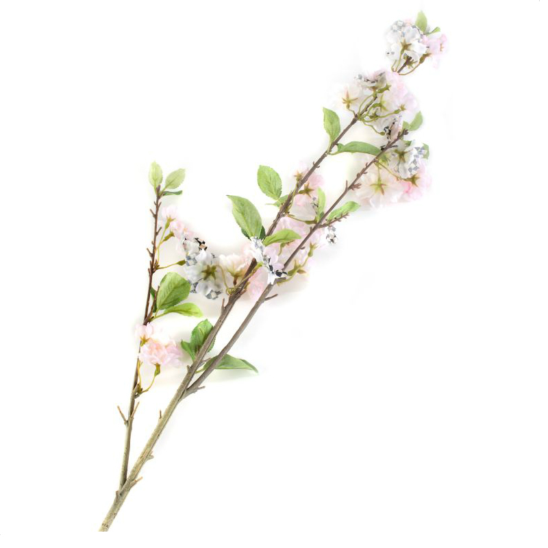 MacKenzie-Childs Courtly Check Cherry Blossom, Spray White