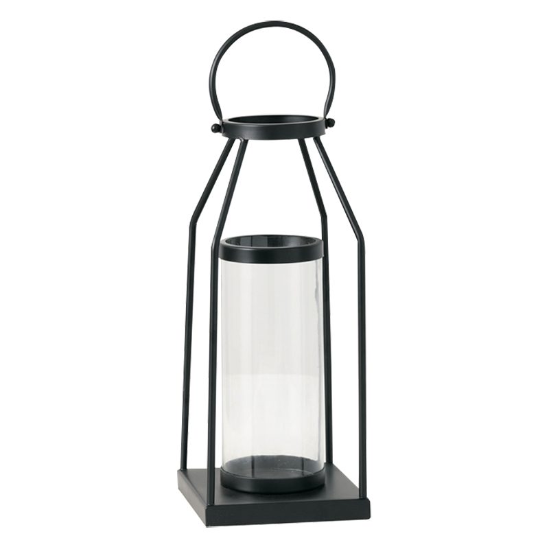 Black Hurricane Candle Lanern, Large Borsheims