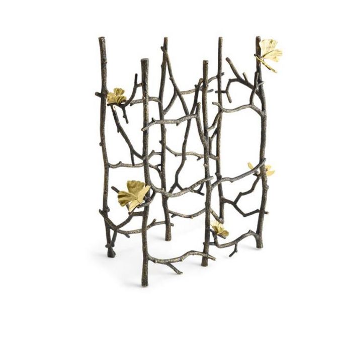 Michael Aram Butterfly Ginkgo 6 Bottle Wine Rack