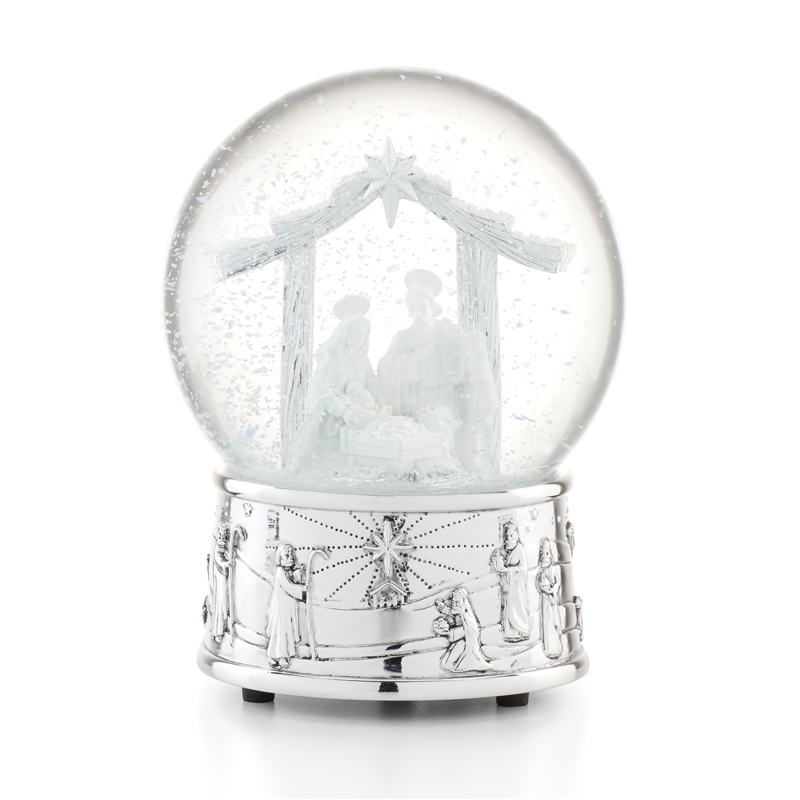 Reed & Barton Nativity Snow Globe