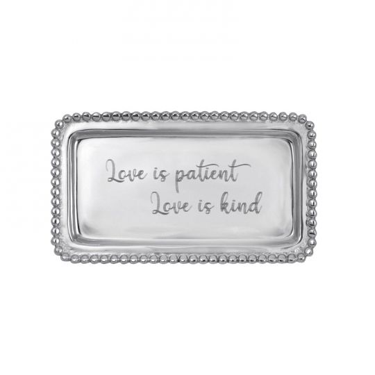 Mariposa Retirement Is A Journey Not A Destination Beaded Octagonal Statement Tray Borsheims