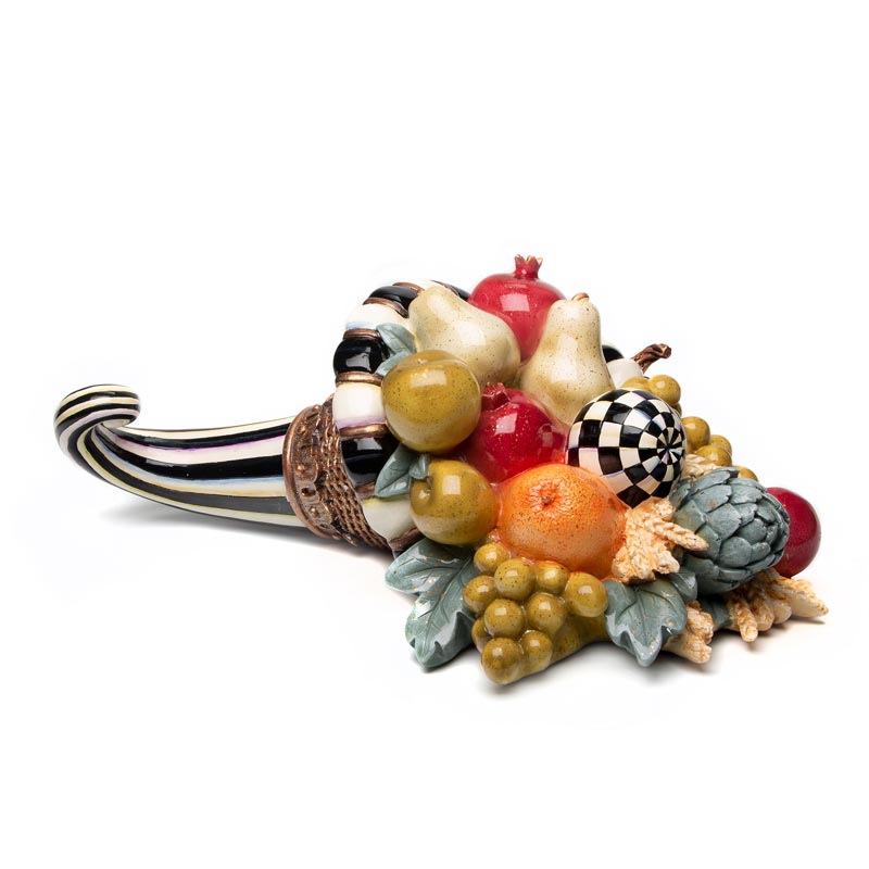 MacKenzie-Childs Autumn Naturals Cornucopia
