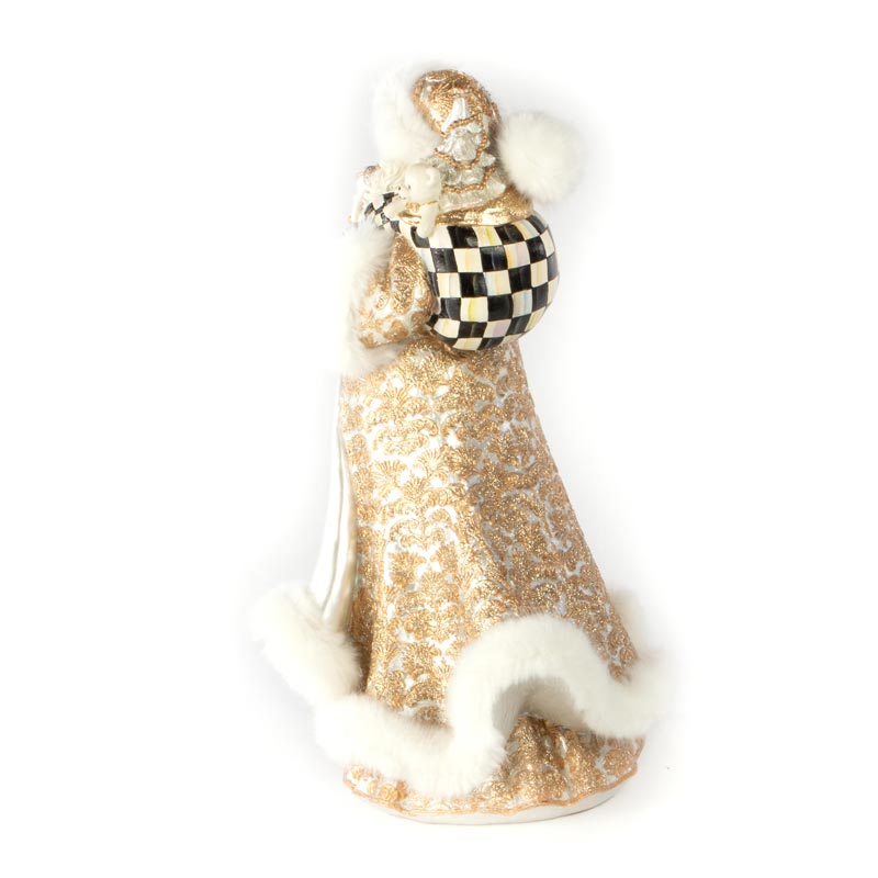 MacKenzie-Childs Golden Hour Santa, Brocade