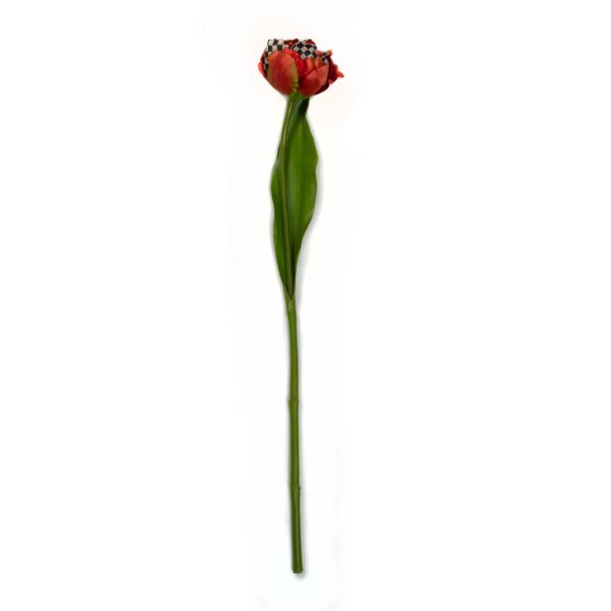 MacKenzie-Childs Courtly Check Tulip, Red