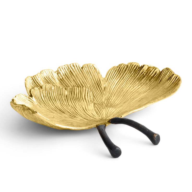 Michael Aram Golden Ginkgo Catch All