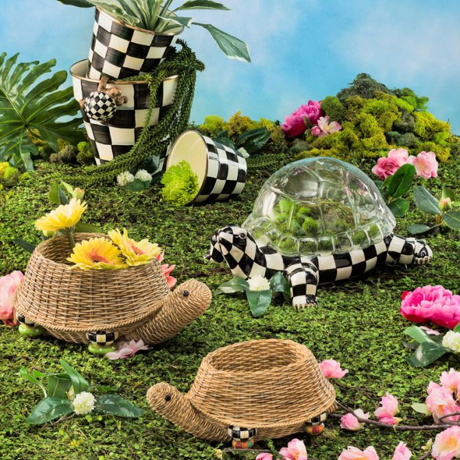MacKenzie-Childs Turtle Terrarium | 35514-1469 | Borsheims