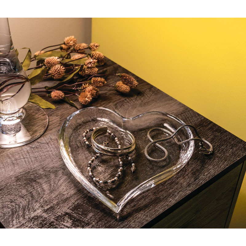 Simon Pearce Heart Tray