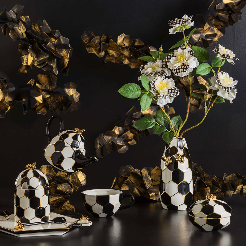 MacKenzie-Childs Queen Bee Trinket Dish