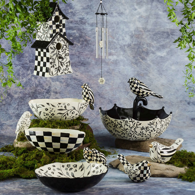 MacKenzie-Childs Aviary Bird Bath