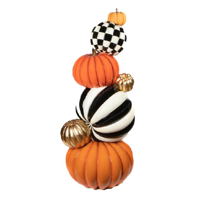 MacKenzie-Childs Pumpkin Patch Trophy Topiary