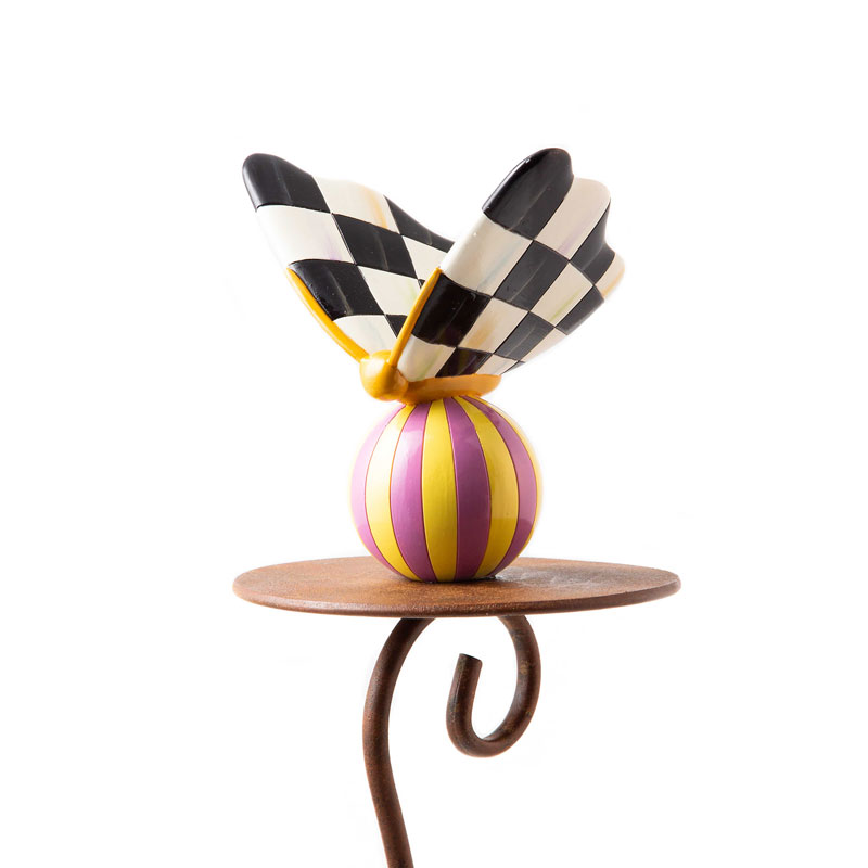 MacKenzie-Childs Persephone Butterfly Garden Stake