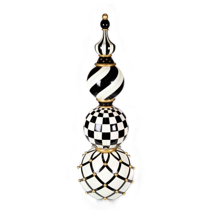 MacKenzie-Childs Courtly Check Trophy Topiary