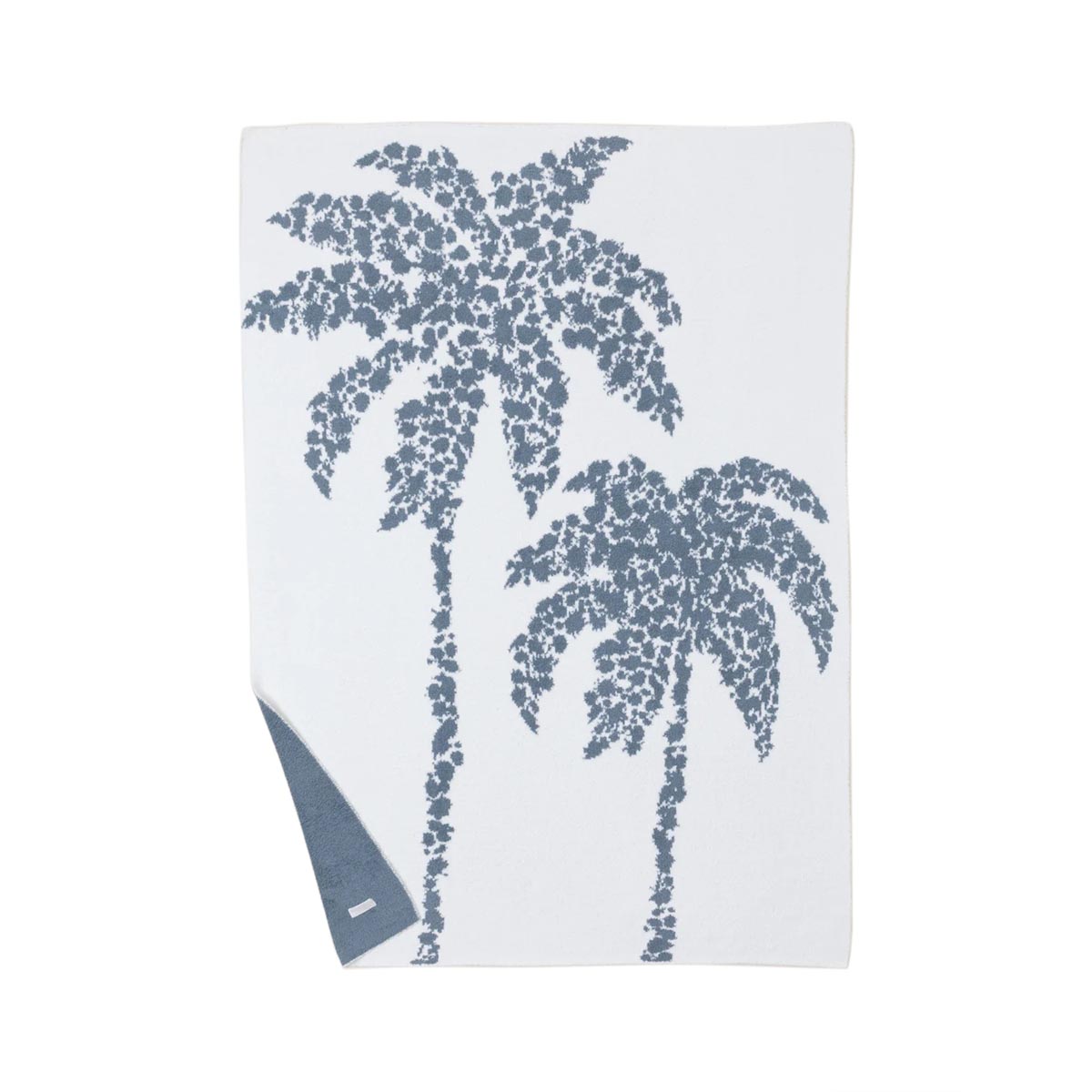 Barefoot Dreams CozyChic Spotted Palm Tree Blanket