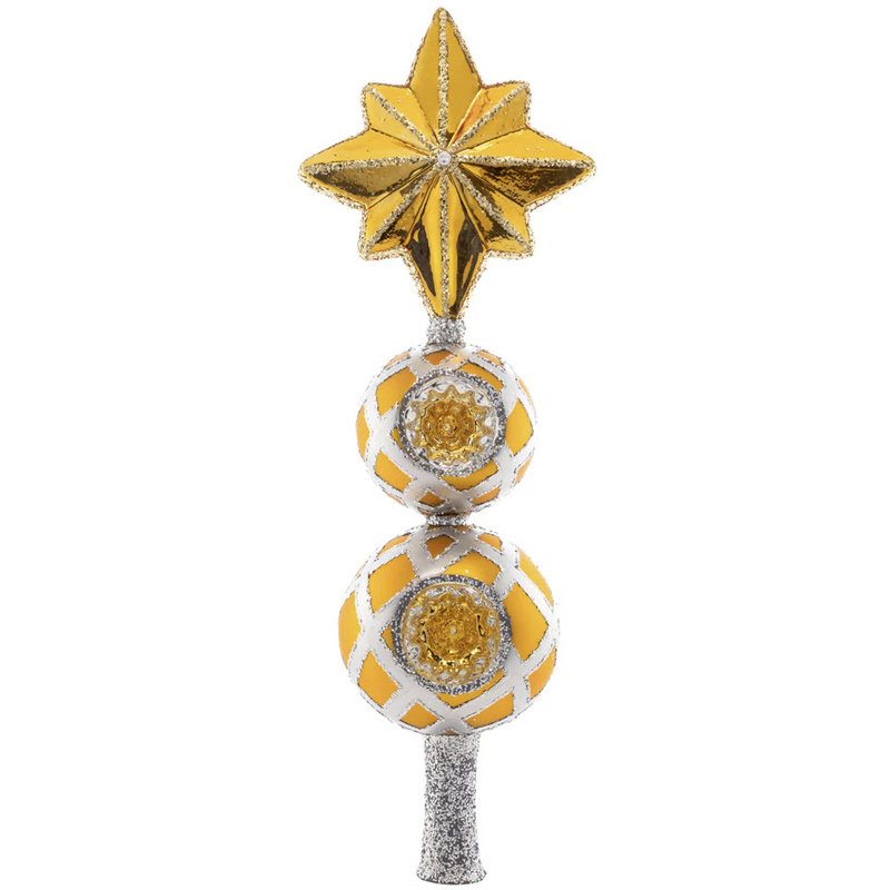 Christopher Radko Christmas Star Finial Tree Topper