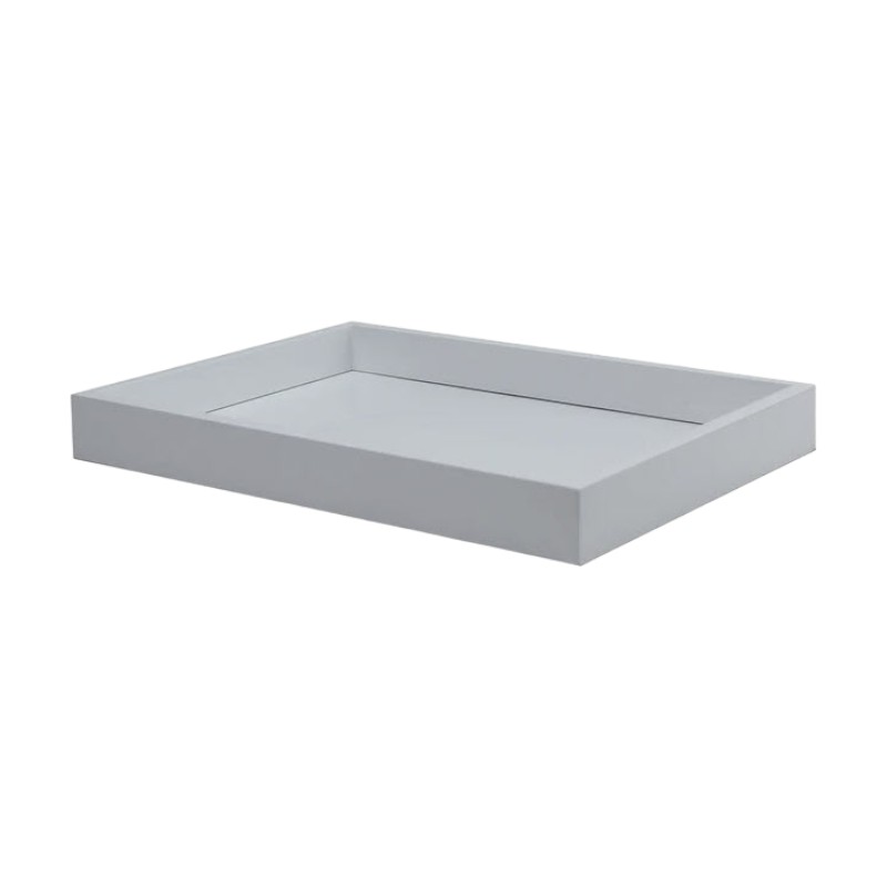 Addison Ross Small Lacquered Tray, White