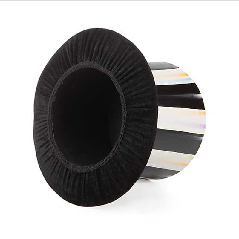 MacKenzie-Childs Checkmate Top Hat Tree Topper